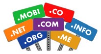 Register the most popular top level domain names: .COM, .NET, .ORG, .INFO, .SITE, .XYZ and other common top level domain names